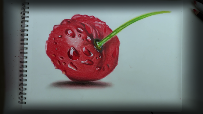 Karakalem ile Sanat ongorsel-400x225 Kolay Karakalem Çizimleri - Karakalem ve Kuru Boya ile Meyve(Kiraz) Çizimi Çalışması Karakalem Çizimleri  kuru boya ile meyve çizimi karakalem renkli meyve karakalem renkli kiraz karakalem meyve çizimi karakalem kiraz çizimi Karakalem çizimleri 
